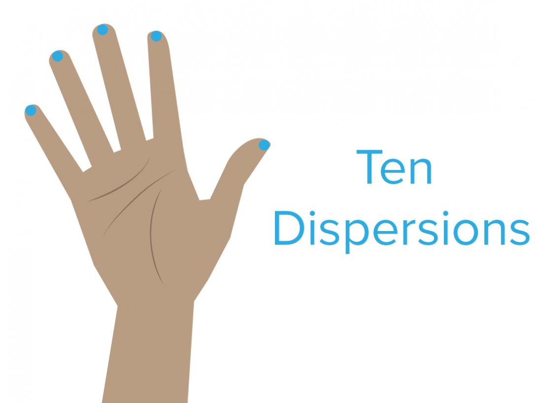Ten dispersions pressure point