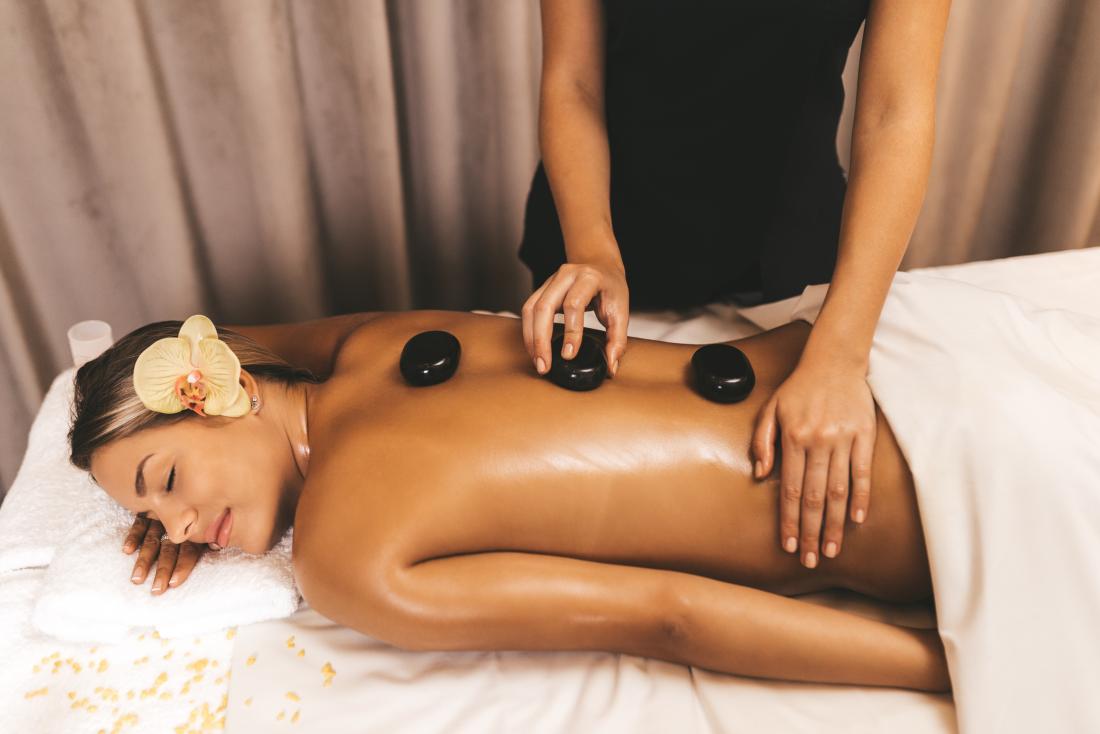 Types of massage hot stone