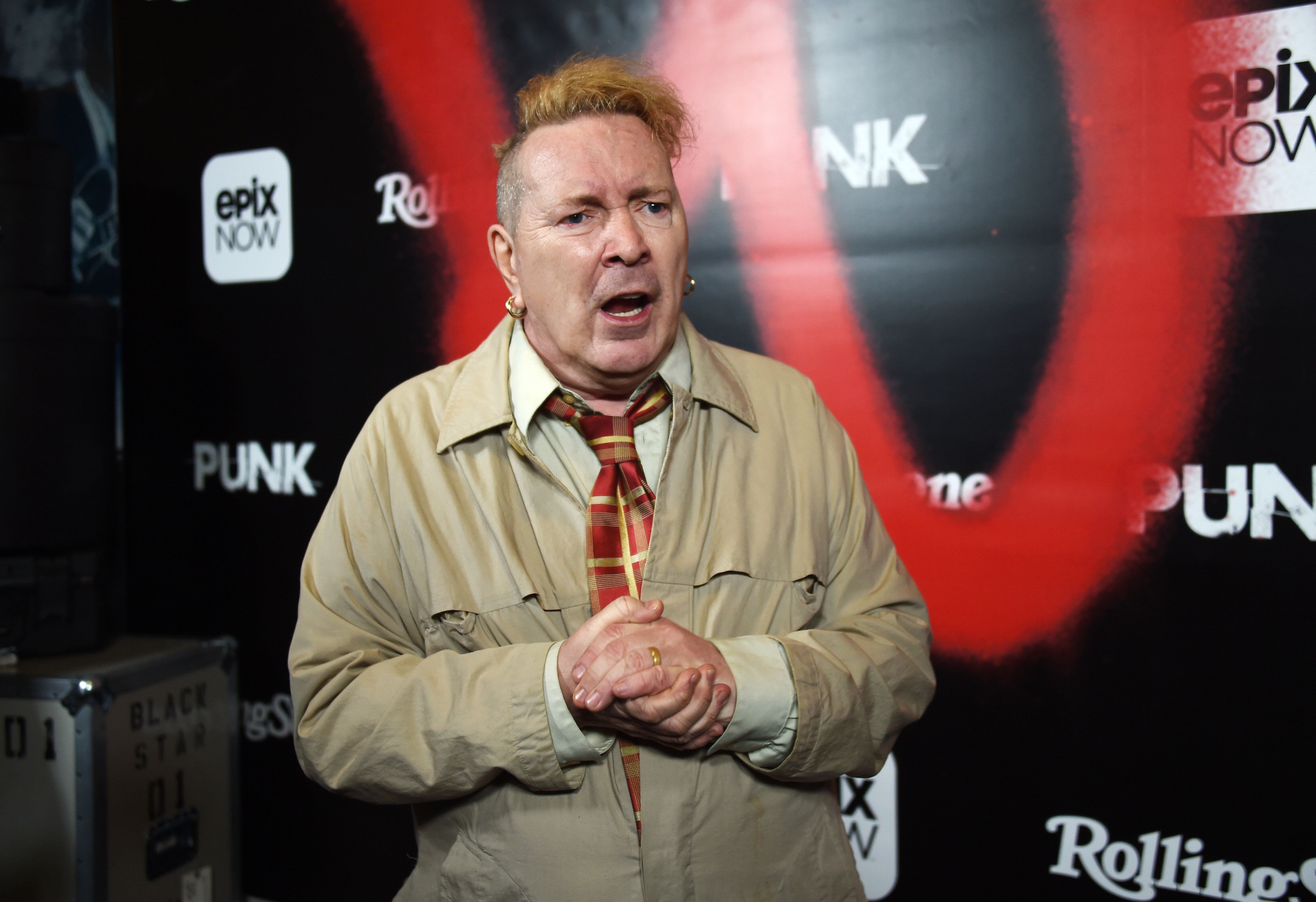 John Lydon pictured in