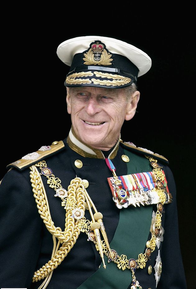Prince Philip pictured in