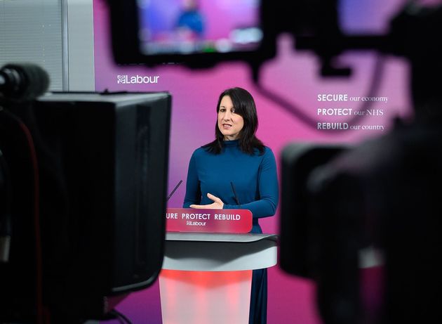 Rachel Reeves, Shadow Chancellor of the Duchy of Lancaster, who spearheaded the Tory sleaze drive is...