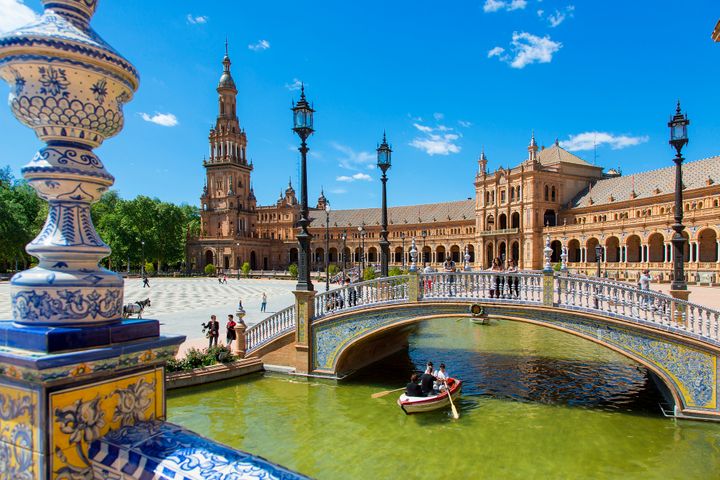 Plaza de Espana,&nbsp;Seville, Spain