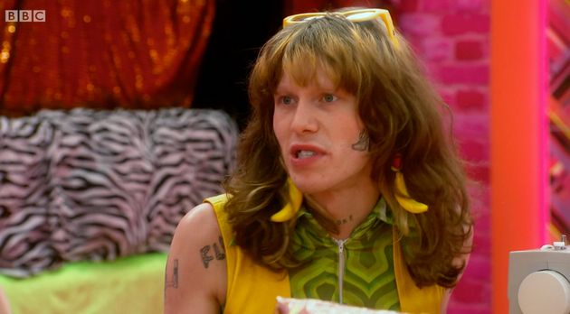 Charity Kase in the Drag Race work