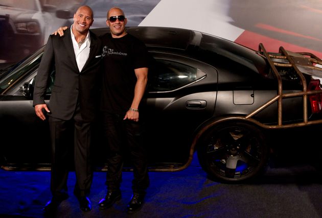 Vin Diesel and Dwayne 