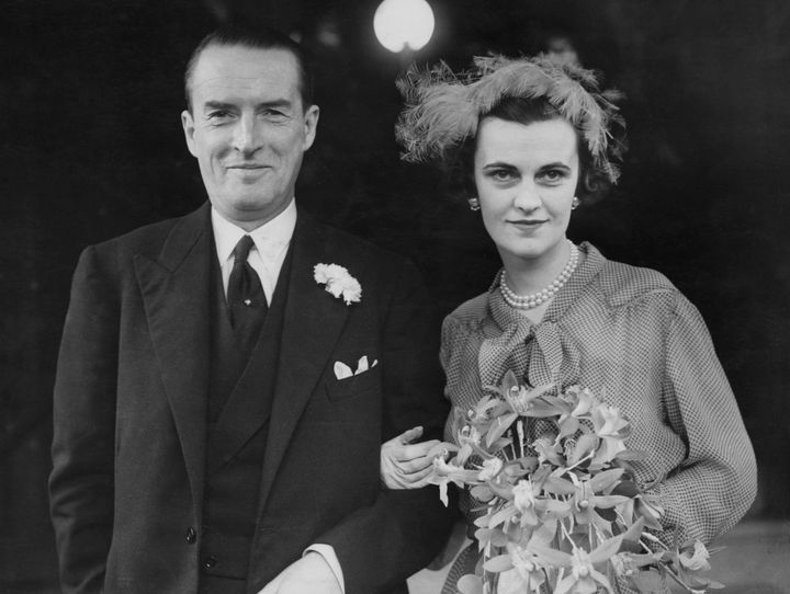 The Duke and Duchess at their wedding in 1951