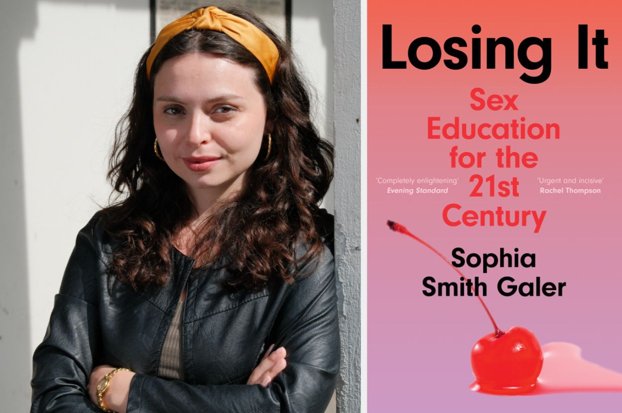 Author and journalist Sophia Smith Galer and her new book, Losing It. 