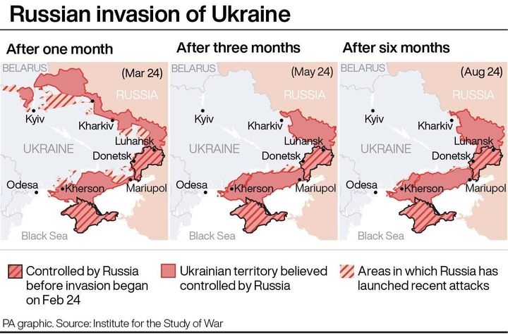 Russian invasion of Ukraine.