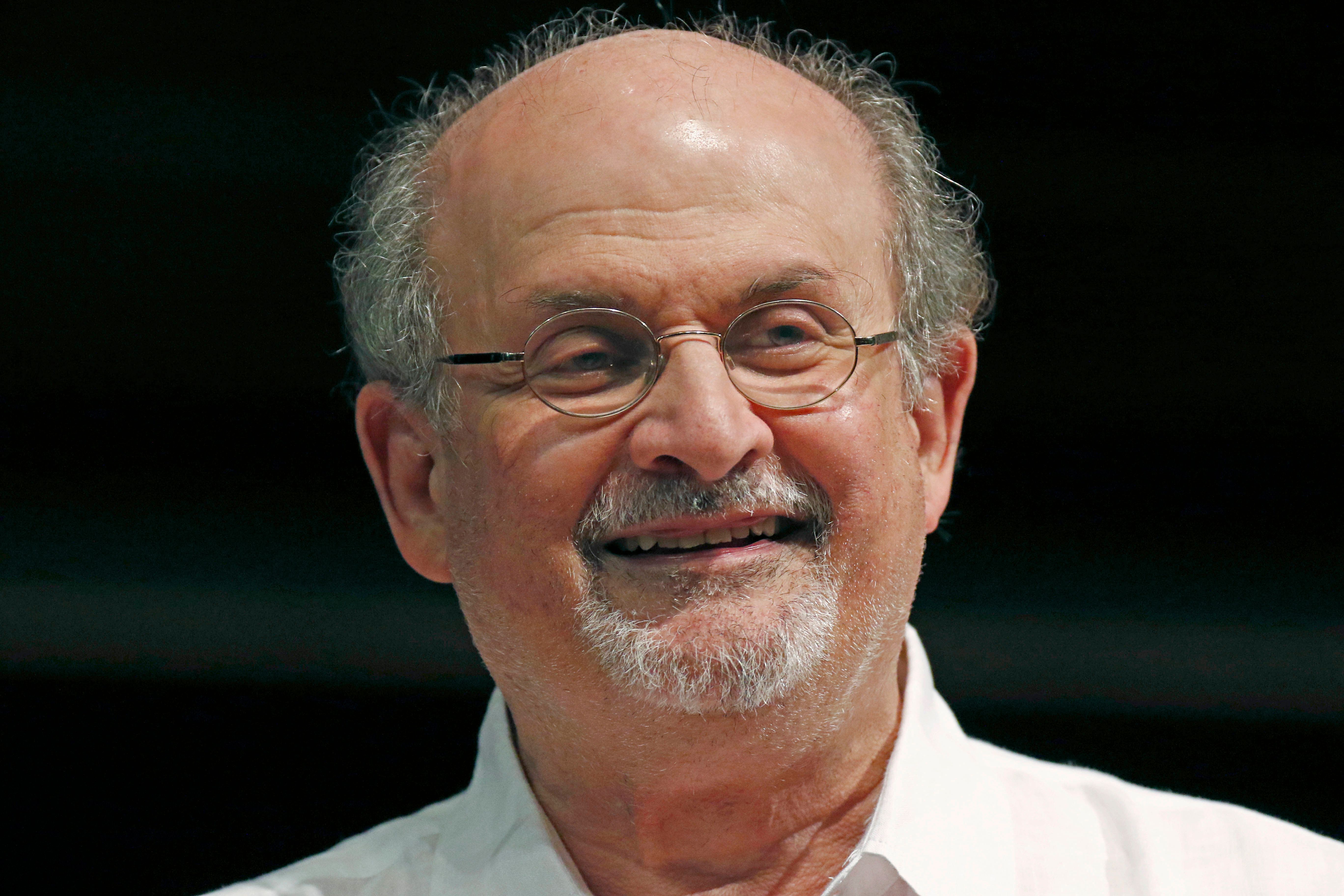 Author Salman Rushdie in 2018.
