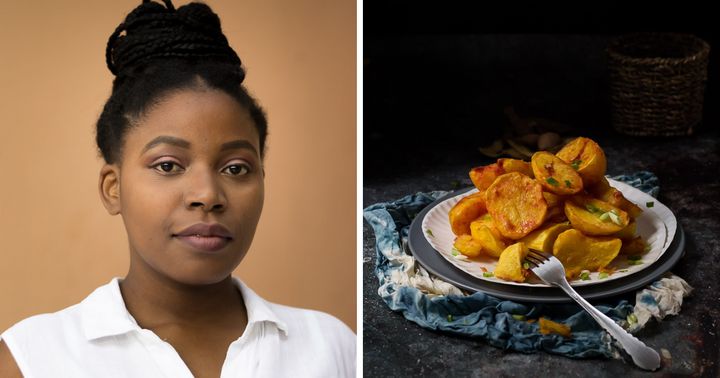 Sophia Musoki and her Ugandan fried potatoes.
