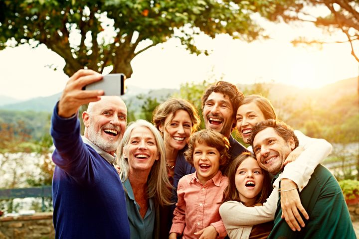 At family gatherings, you can ask relatives not to share photos of your children on social media. 