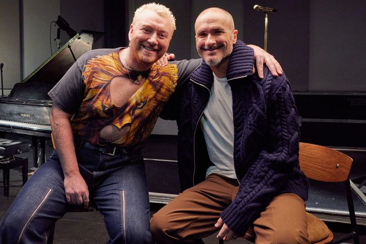 Sam Smith with Zane Lowe