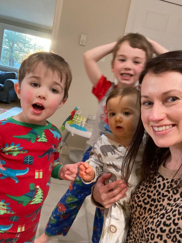 Elizabeth Burdett didn't plan to become a stay-at-home mom. She said the opportunity "fell into my lap."