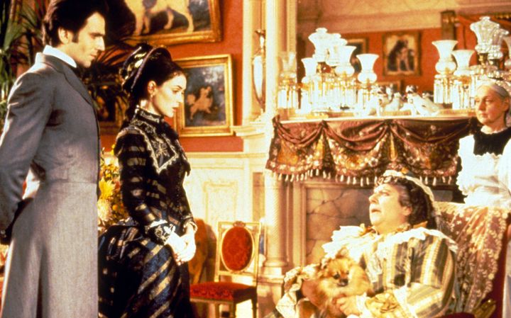 Miriam with Daniel Day-Lewis and Winona Ryder in The Age Of Innocence