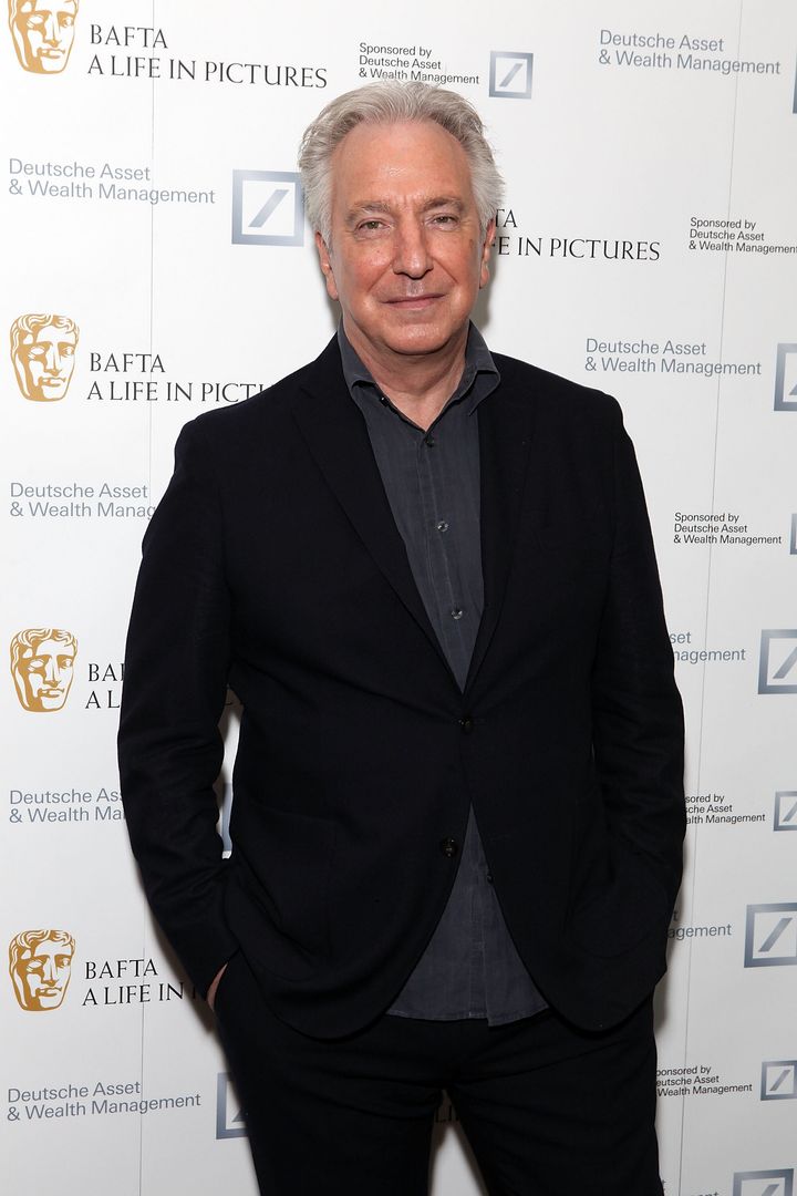 Alan Rickman in 2015, a year before his death