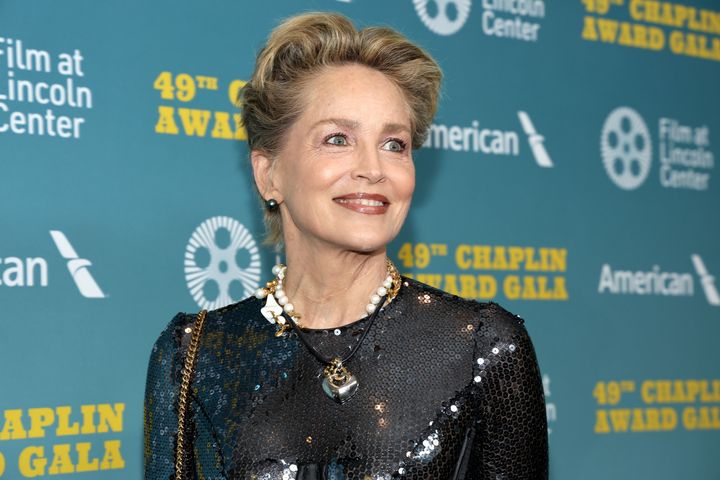 Sharon Stone at an event last month