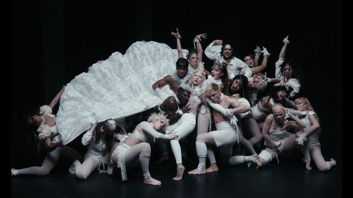 Lady Gaga revealed she explored her own archives for the Abracadabra music video