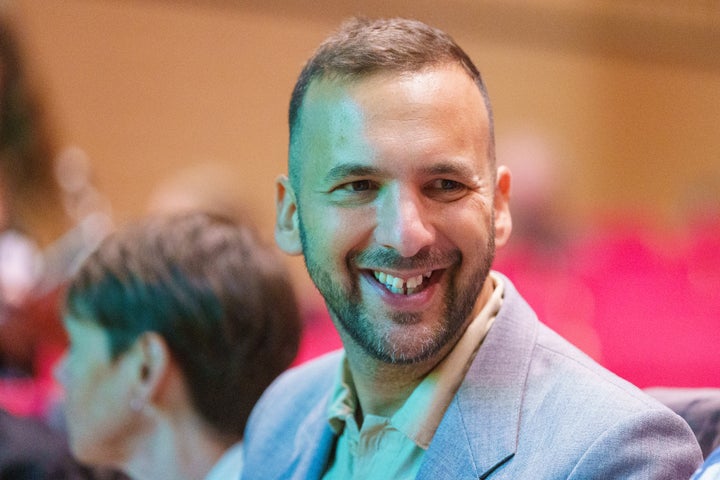 Zack Polanski, deputy leader of the Green Party, at the Green Party autumn conference in Manchester, UK, on Friday, Sept. 6, 2024