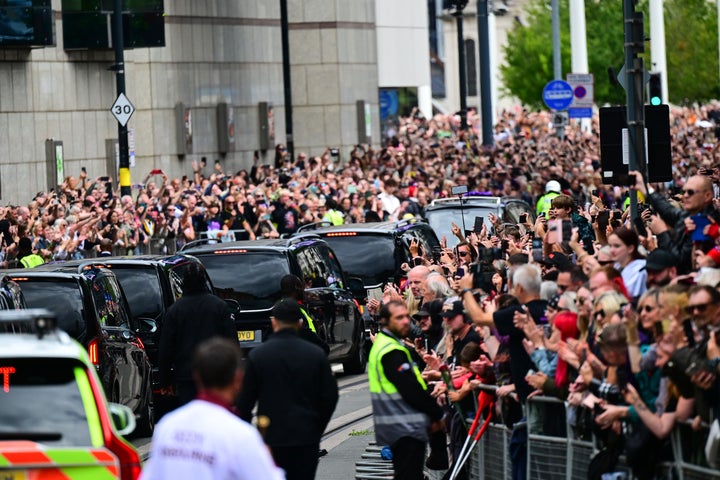 The streets of Birmingham were lined with people hoping to pay their respects to rock royalty