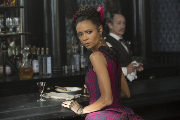 Thandiwe Newton as Maeve in Westworld
