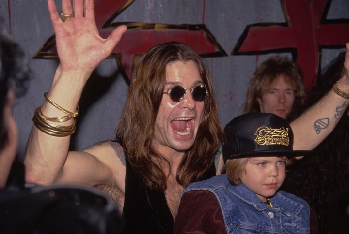 Ozzy and Jack Osbourne in 1991
