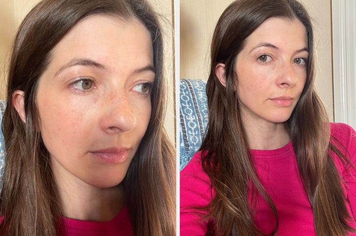 My skin definitely feels brighter and tighter than it was.