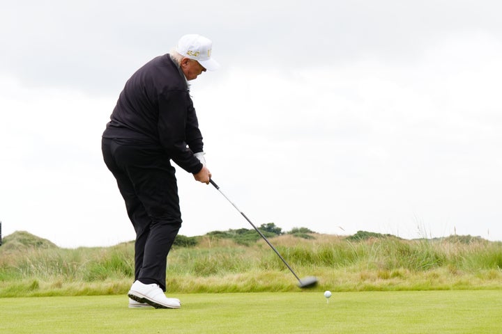 Trump does a lot of golfing, but not much else when it comes to exercise.