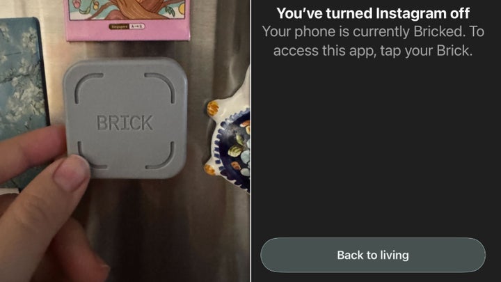 I stuck my Brick device on my fridge. Needing to walk 10 steps from my couch to unlock Instagram has curbed my scrolling habits.
