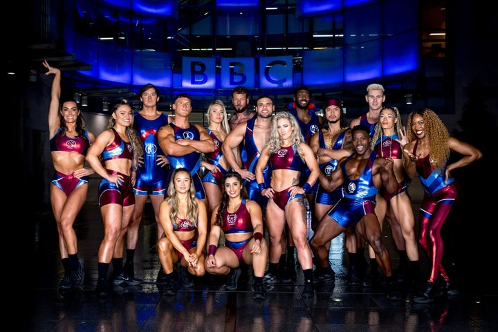 The cast of Gladiators