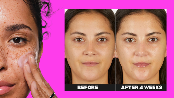 The gel features a strong peptide blend.