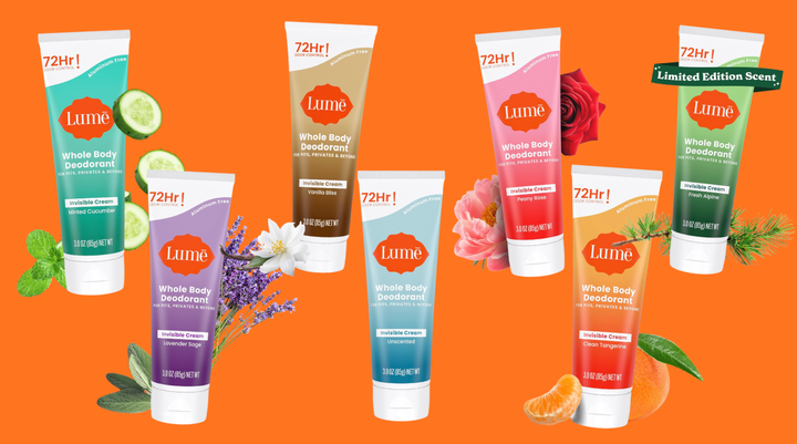 The cream comes in a variety of flavors.