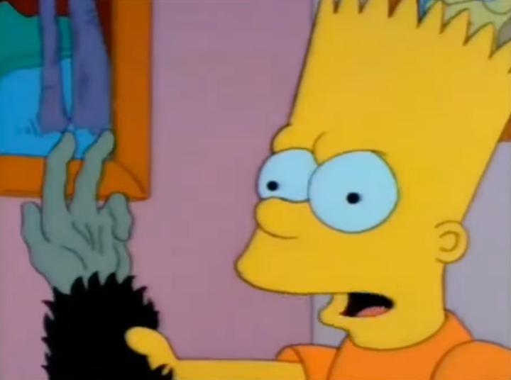The Simpsons' brush with a monkey's paw was an unexpected inspiration for Obsession