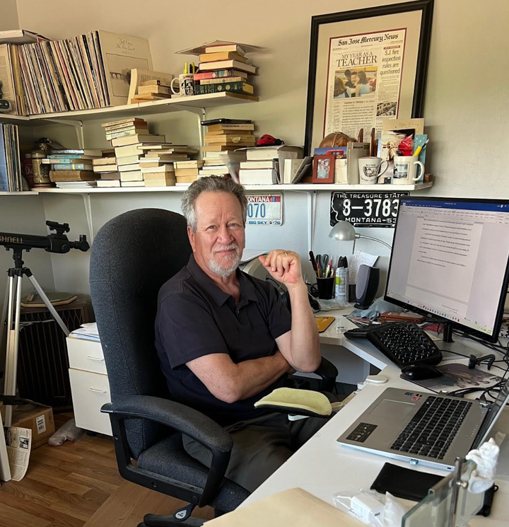 The author in his office.