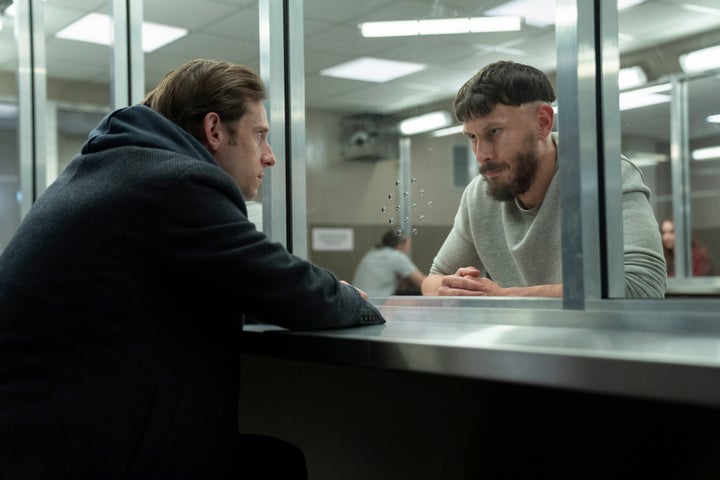 Niall visiting Ruben in prison in the sixth episode of Half Man