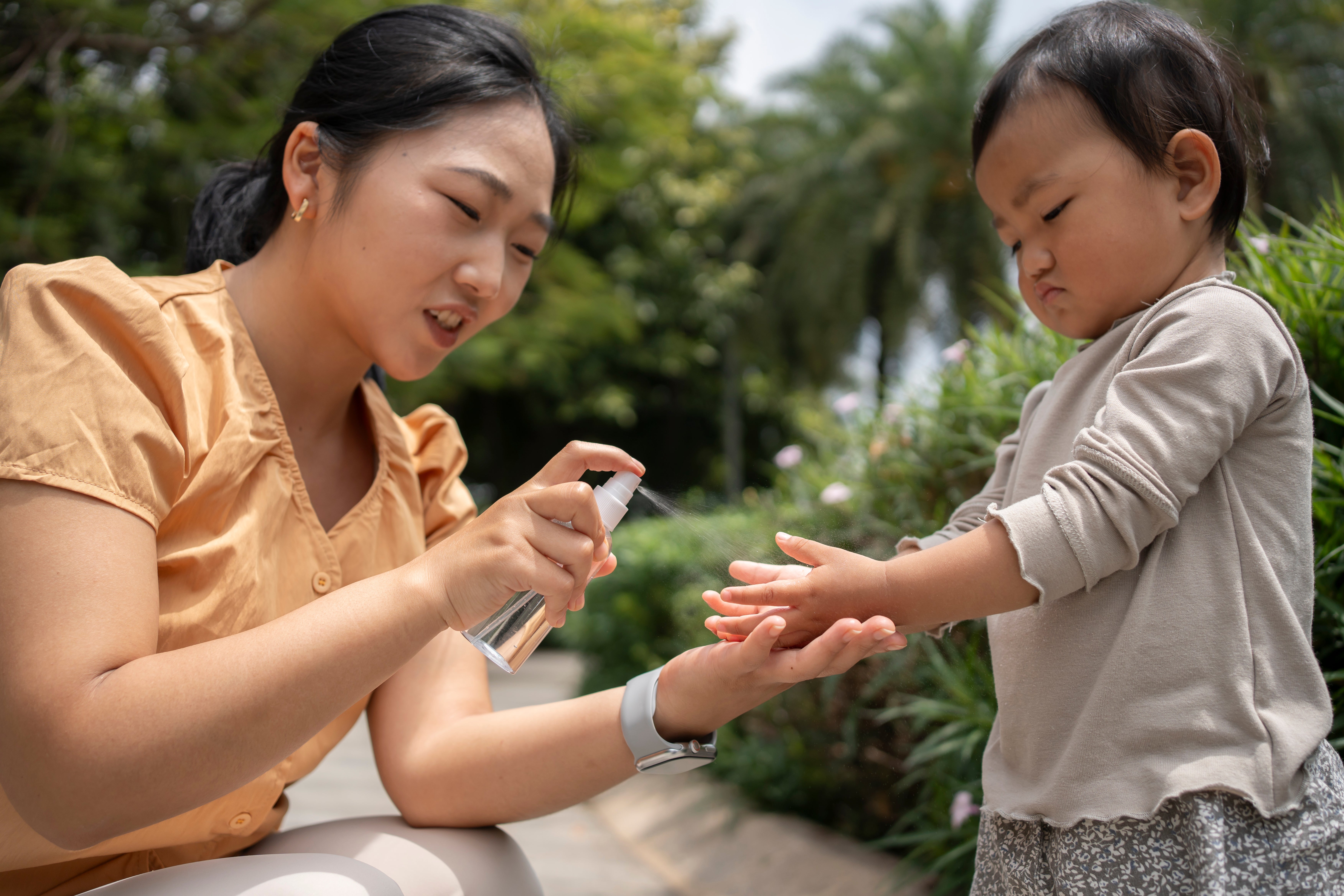Disinfect your hands if you have been tapping on your phone a lot. 