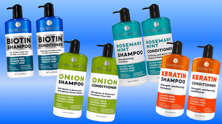 The sets come in a bunch of flavors, with biotin, onion, rosemary mint and keratin particularly loved by reviewers with thinning hair.