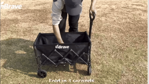 ....and folds up in seconds.