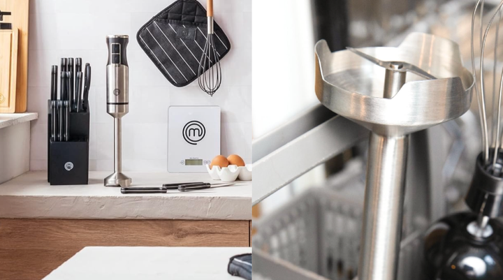 The blades can go in the dishwasher, making it even easier to clean.