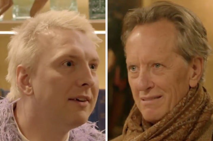 Richard E Grant's attempted double bluff left Joe Lycett stunned on The Celebrity Traitors